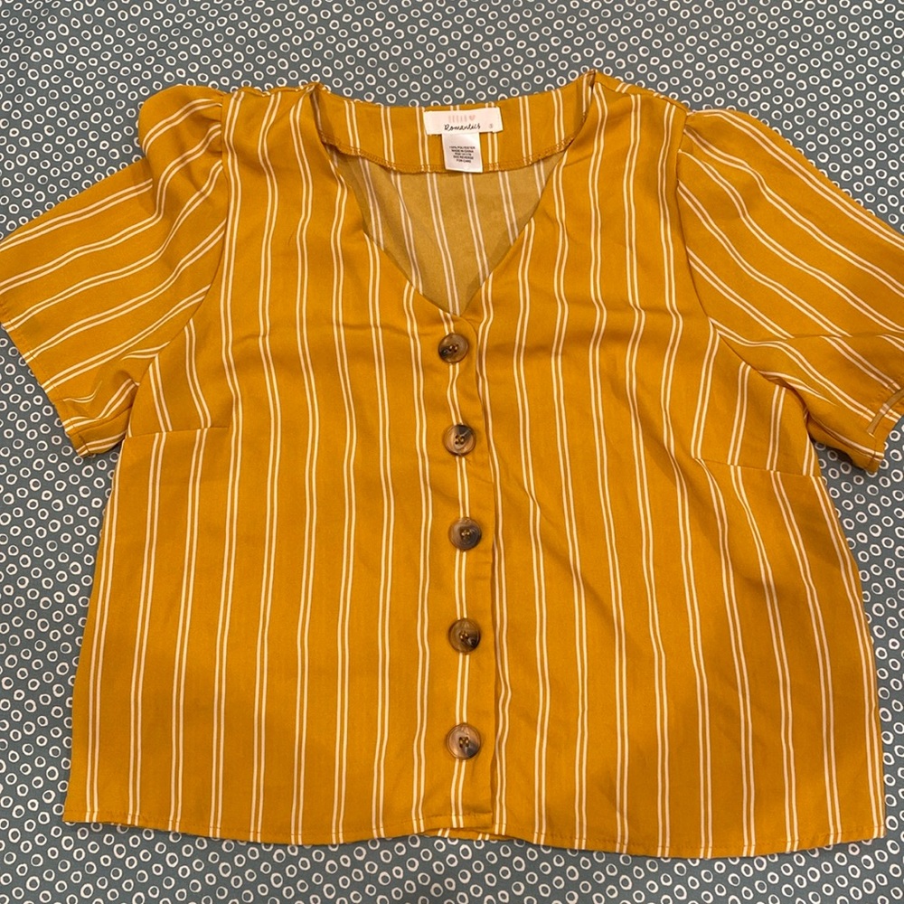 Small yellow blouse